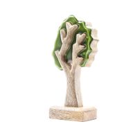 Lost in the Forrest - Enkele Boom 3D Houten Decoratie - 20x10cm