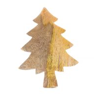 Lost in the Forrest - Emaille Boom Houten Kom - 25x19cm