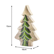 Lost in the Forrest - Kleine Boom in een Boom Houten Decoratie - 15x10cm