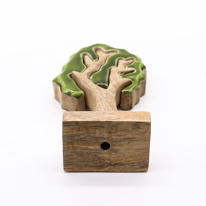 Lost in the Forrest - Enkele Boom 3D Houten Decoratie - 20x10cm