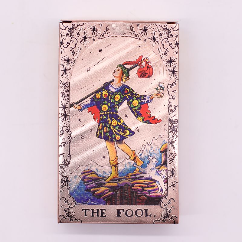Roségoud Folie Tarot Kaartenset – Maanfasen – met boekje