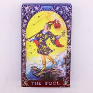 Blauw Folie Tarot Kaartenset – Mandala – met boekje