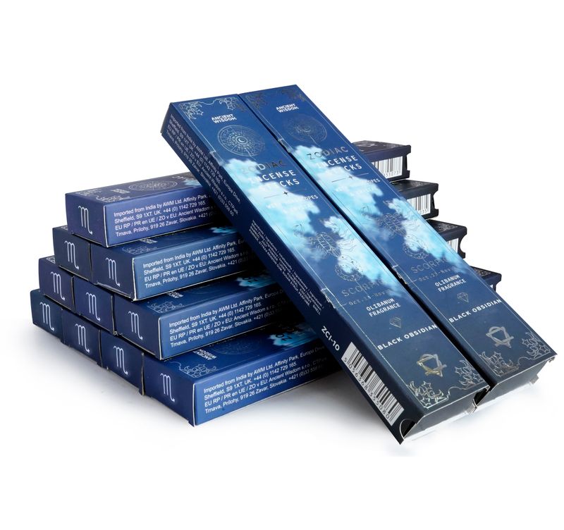 Starterspakket Zodiac Crystal Scents Wierook