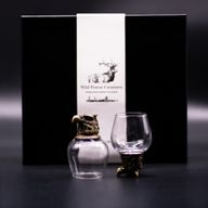 Ondersteboven Glazen (100 ml) – Wilde Boswezens – Antiek Brons
