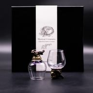 Ondersteboven Glazen (100 ml) – Mystieke Wezens – Antiek Brons