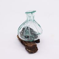 Gesmolten Glas Luxe Mini Karaf op Hout