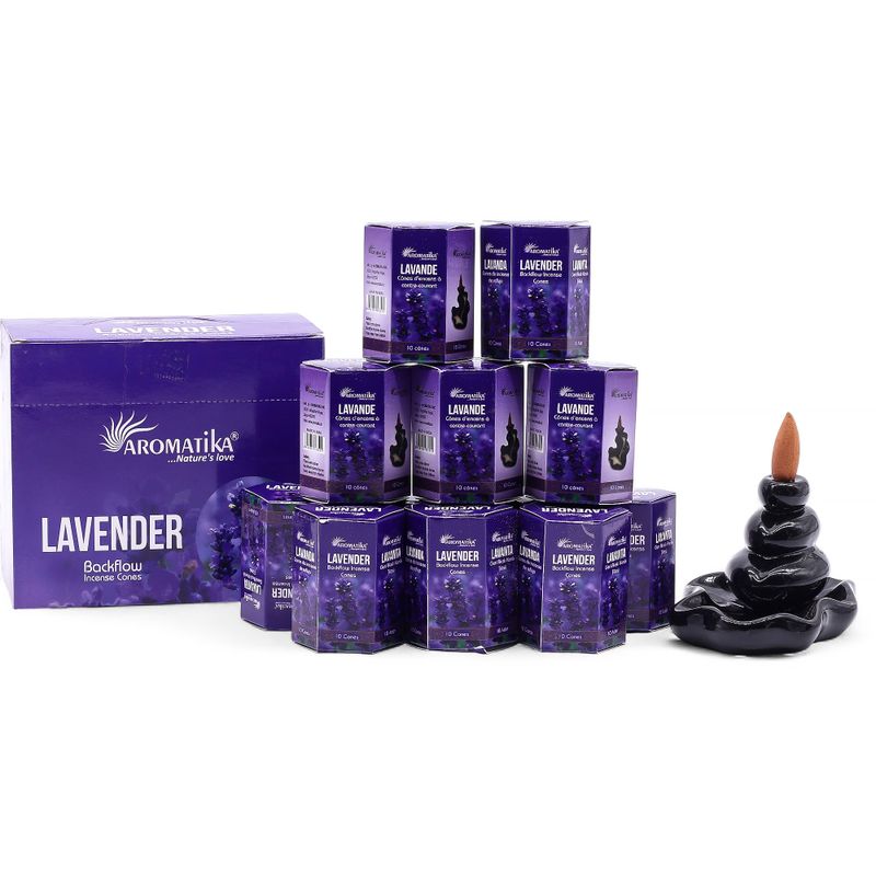 Pak van 10 Masala Terugstroom Wierook - Lavendel