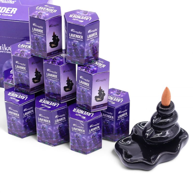 Pak van 10 Masala Terugstroom Wierook - Lavendel