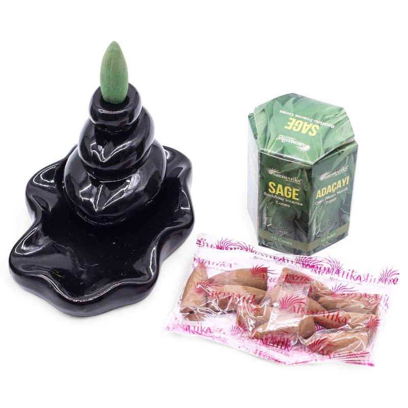 Pak van 10 Masala Terugstroom Wierook - Salie