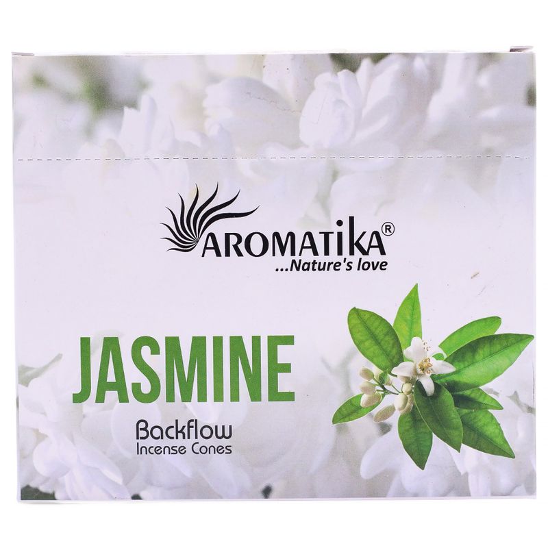 Pak van 10 Masala Terugstroom Wierook - Jasmijn