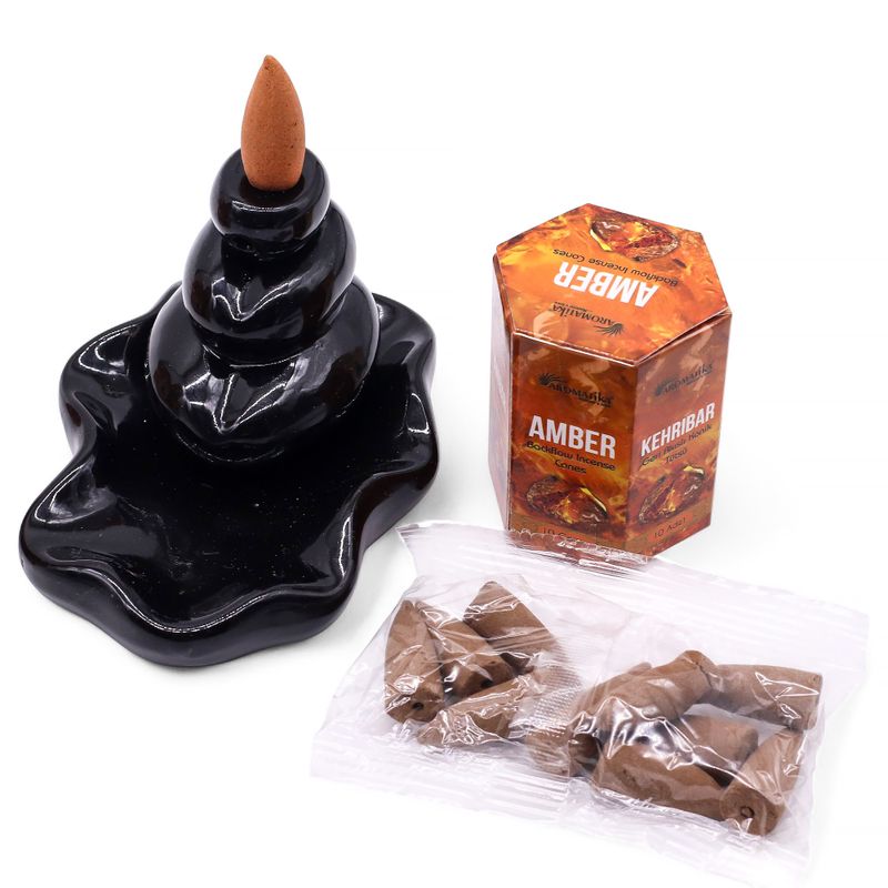 Pak van 10 Masala Terugstroom Wierook - Amber
