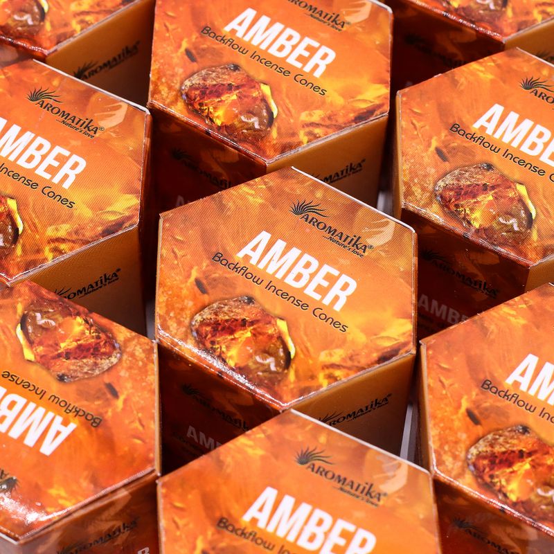 Pak van 10 Masala Terugstroom Wierook - Amber
