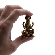 Messing Miniatuur Goden – Laxmi (52 g) – 49 mm