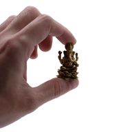 Messing Miniatuur Goden – Ganesha (22 g) – 37 mm