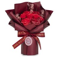 Groot Boeket Rode Rozen – Liefde is Eeuwig – Cadeaubon
