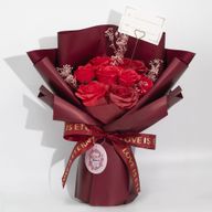 Groot Boeket Rode Rozen – Liefde is Eeuwig – Cadeaubon