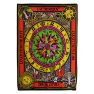 Katoenen Wanddecoratie (70x110cm) - Cirkel van het Leven