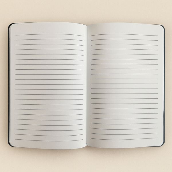 Zwart Fluwelen Notitieboek – 80 Pagina’s – Carpe Diem