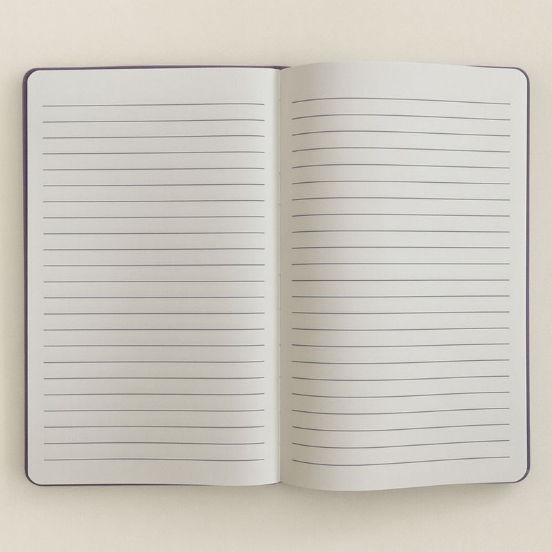 Lavendel Fluwelen Notitieboek – 80 Pagina’s – Geloof In Jezelf