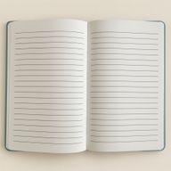 Donkerblauw Fluwelen Notitieboek – 80 Pagina’s – Blijf Wild Maankind