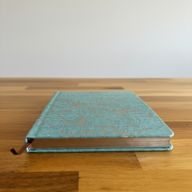 Blauw & Zilver Dankbaarheidsdagboek – 120 Pagina’s – Ik Ben Dankbaar Voor