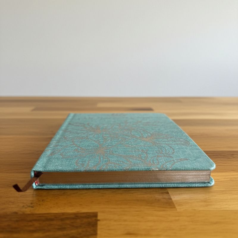 Blauw & Zilver Dankbaarheidsdagboek – 120 Pagina’s – Ik Ben Dankbaar Voor