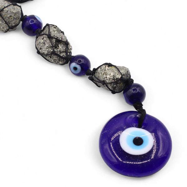 Hanger Steenhanger – Pyriet Stenen & Kralen – Boze Oog