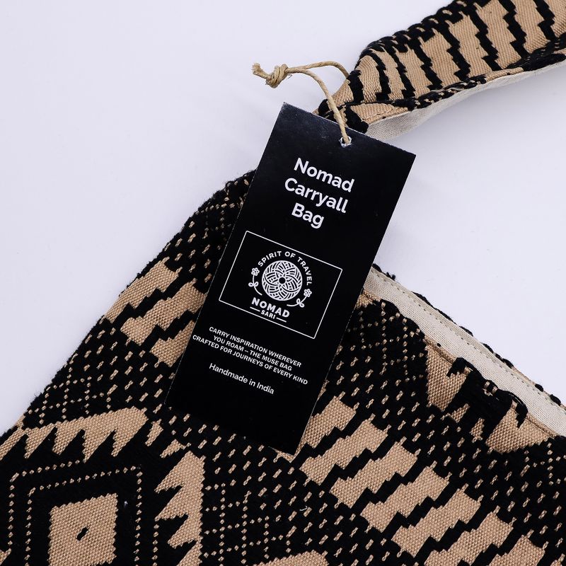 Jacquard Natureltas – Desert Loom – Nomad Carryall