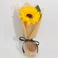 Klaar voor Verkoop Zeepbloemen – Zonnebloem Boeket (Enkelstuk)
