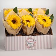Klaar voor Verkoop Zeepbloemen – Zonnebloem Boeket (Enkelstuk)
