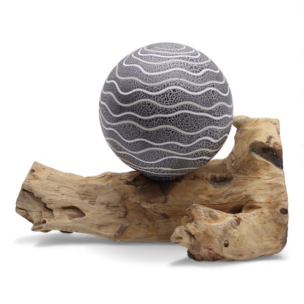 DriftGlow Lamp Grijze Luna Kap