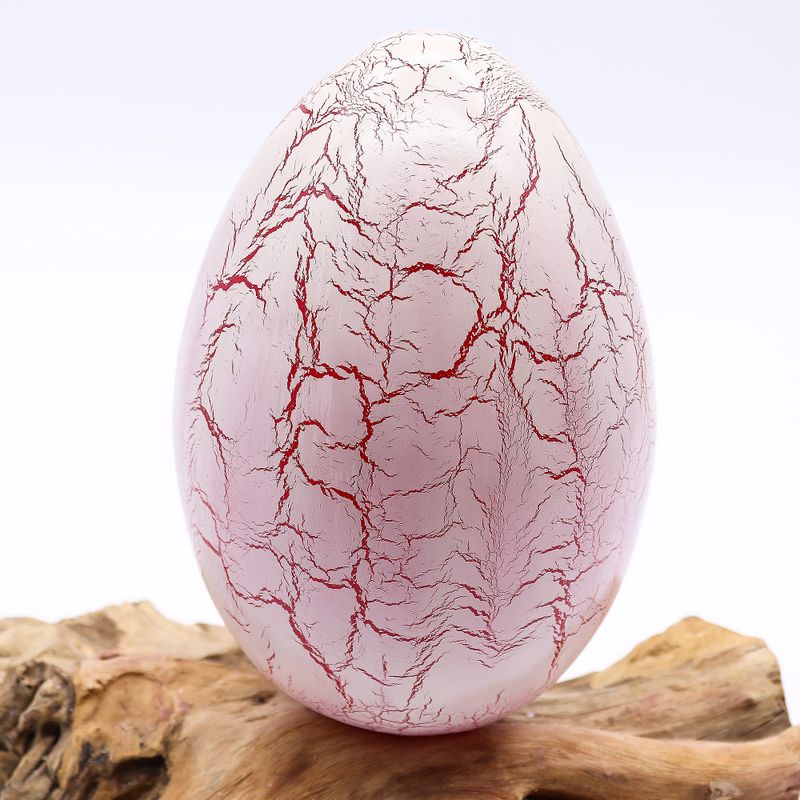 DriftGlow Lamp Crackle Vuur-Ei Kap – Oranje