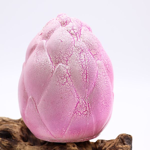 DriftGlow Lamp Crackle Lotusbloem Kap – Paars