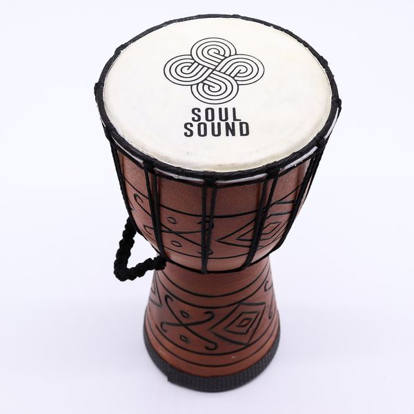 Kleine Pro Djembe – Soul Sound (Laag) – 30 cm (Ø 15 cm)
