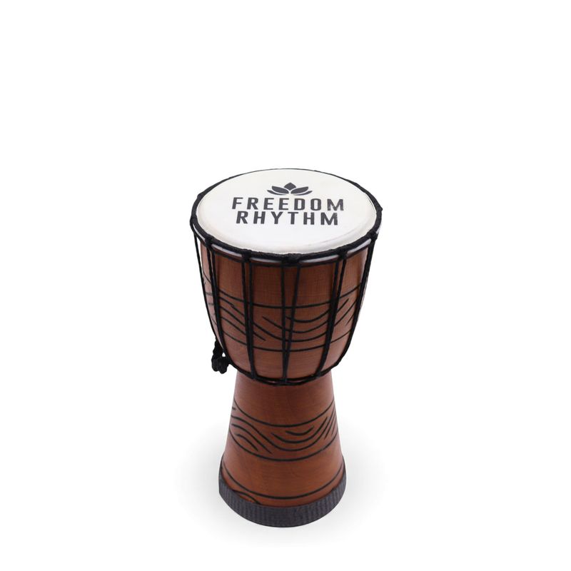 Kleine Pro Djembe – Freedom Rhythm (Hoog) – 30 cm (Ø 15 cm)