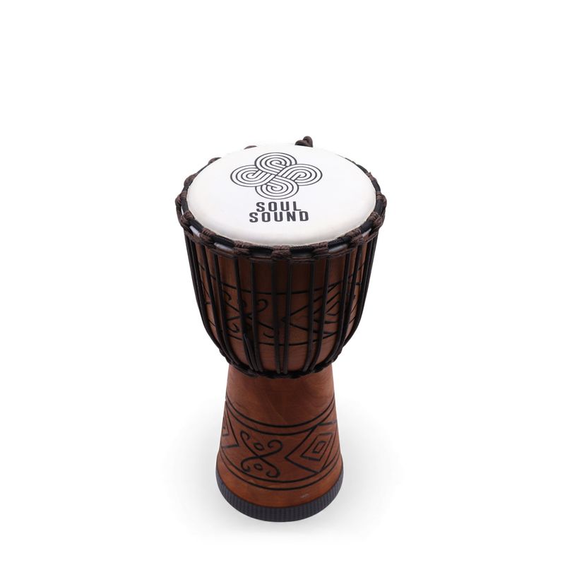 Middelgrote Pro Djembe – Soul Sound (Laag) – 40 cm (Ø 18 cm)
