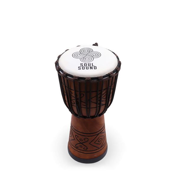 Middelgrote Pro Djembe – Soul Sound (Laag) – 40 cm (Ø 18 cm)