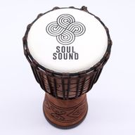 Middelgrote Pro Djembe – Soul Sound (Laag) – 40 cm (Ø 18 cm)