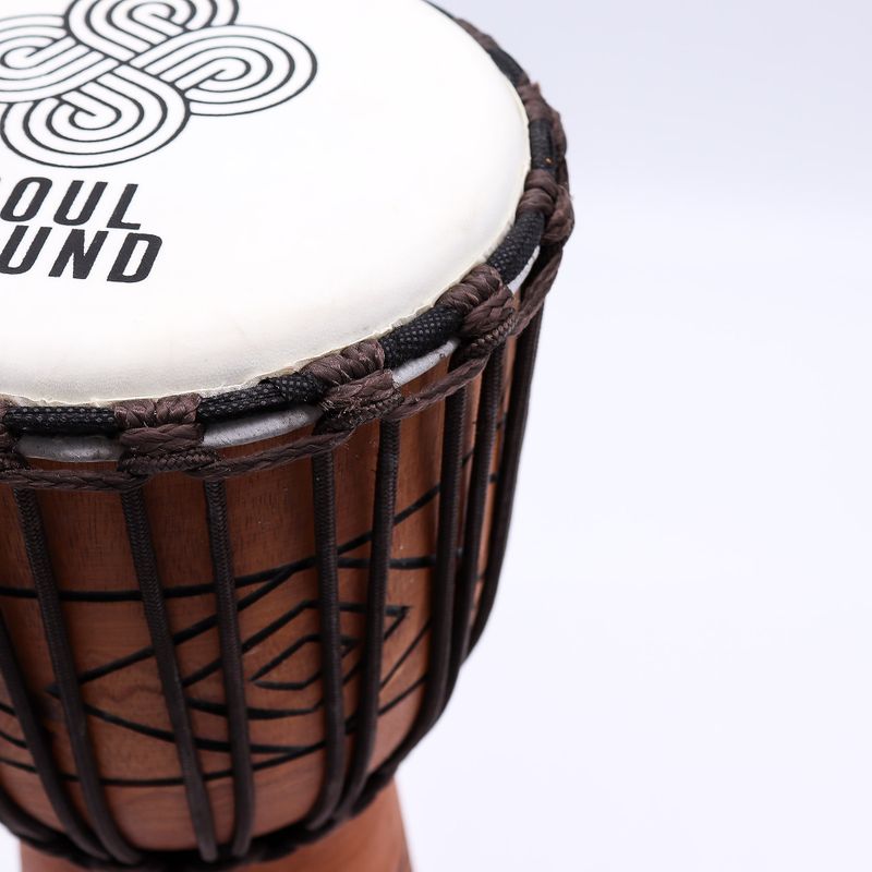 Middelgrote Pro Djembe – Soul Sound (Laag) – 40 cm (Ø 18 cm)
