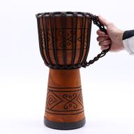 Middelgrote Pro Djembe – Soul Sound (Laag) – 40 cm (Ø 18 cm)