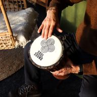 Middelgrote Pro Djembe – Soul Sound (Laag) – 40 cm (Ø 18 cm)