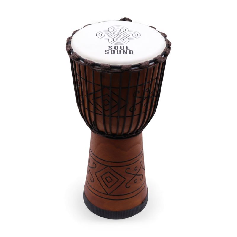 Grote Pro Djembe – Soul Sound (Laag) – 50 cm (Ø 22 cm)