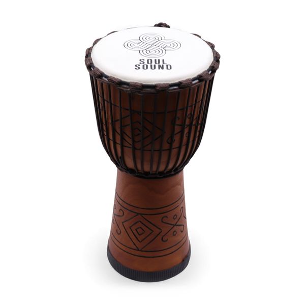 Grote Pro Djembe – Soul Sound (Laag) – 50 cm (Ø 22 cm)