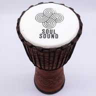 Grote Pro Djembe – Soul Sound (Laag) – 50 cm (Ø 22 cm)