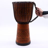Grote Pro Djembe – Soul Sound (Laag) – 50 cm (Ø 22 cm)