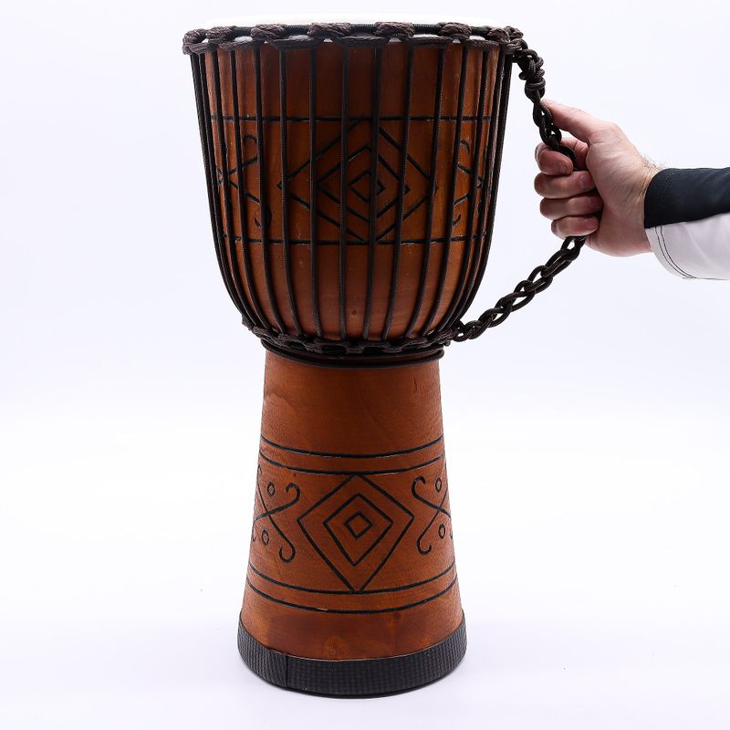 Grote Pro Djembe – Soul Sound (Laag) – 50 cm (Ø 22 cm)