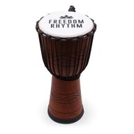 Grote Pro Djembe – Freedom Rhythm (Hoog) – 50 cm (Ø 22 cm)