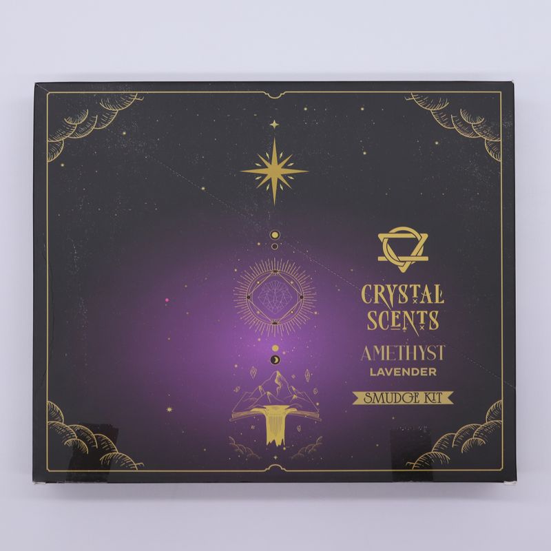 Amethist Kristal Geuren Smudge Wierook – Lavendel
