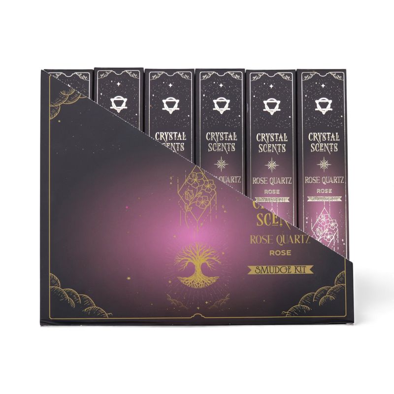 Rozenkwarts Kristal Geuren Smudge Wierook – Roos