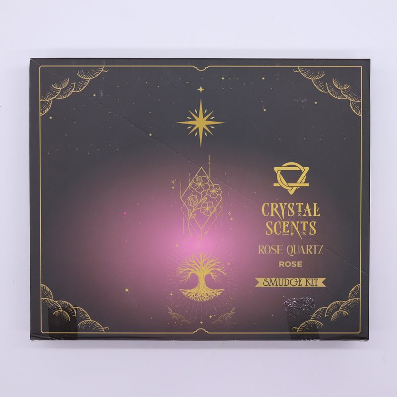 Rozenkwarts Kristal Geuren Smudge Wierook – Roos